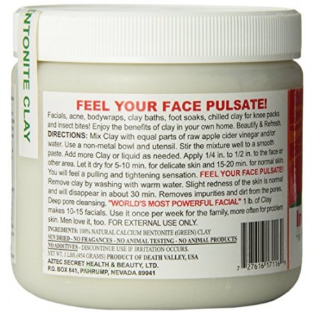 طينة ازيتك اللاتينية للتنظيف العميق لمسام الوجه طينة ازيتك اللاتينية للتنظيف العميق لمسام الوجه